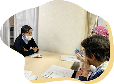 スタッフ研修の様子